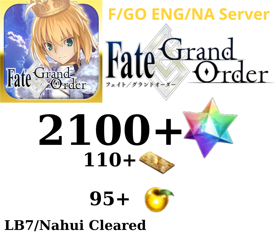[NA] Fate/Grand Order 2100 Quartz